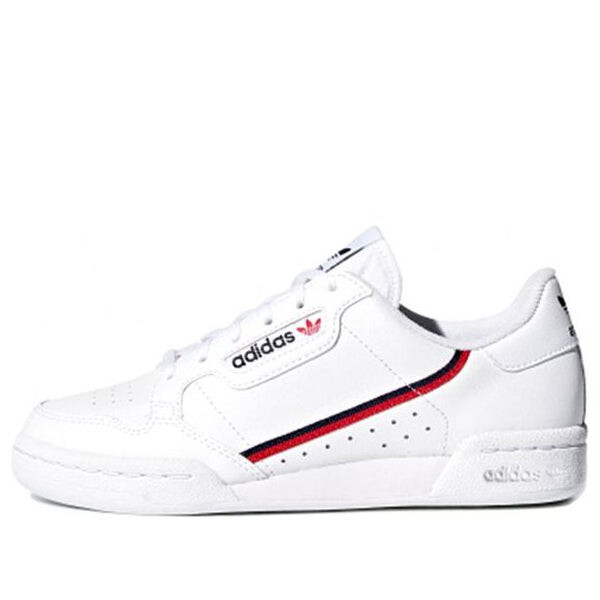 

Кроссовки континентальные 80 j Adidas, белый