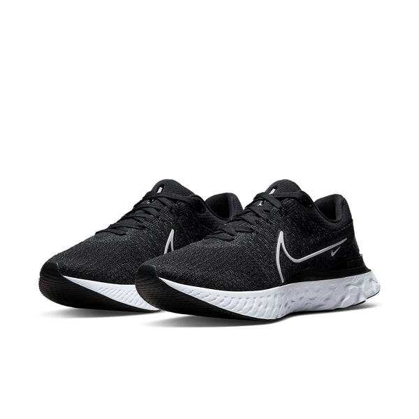 Кроссовки react infinity run flyknit 3 Nike, черный — фото 3