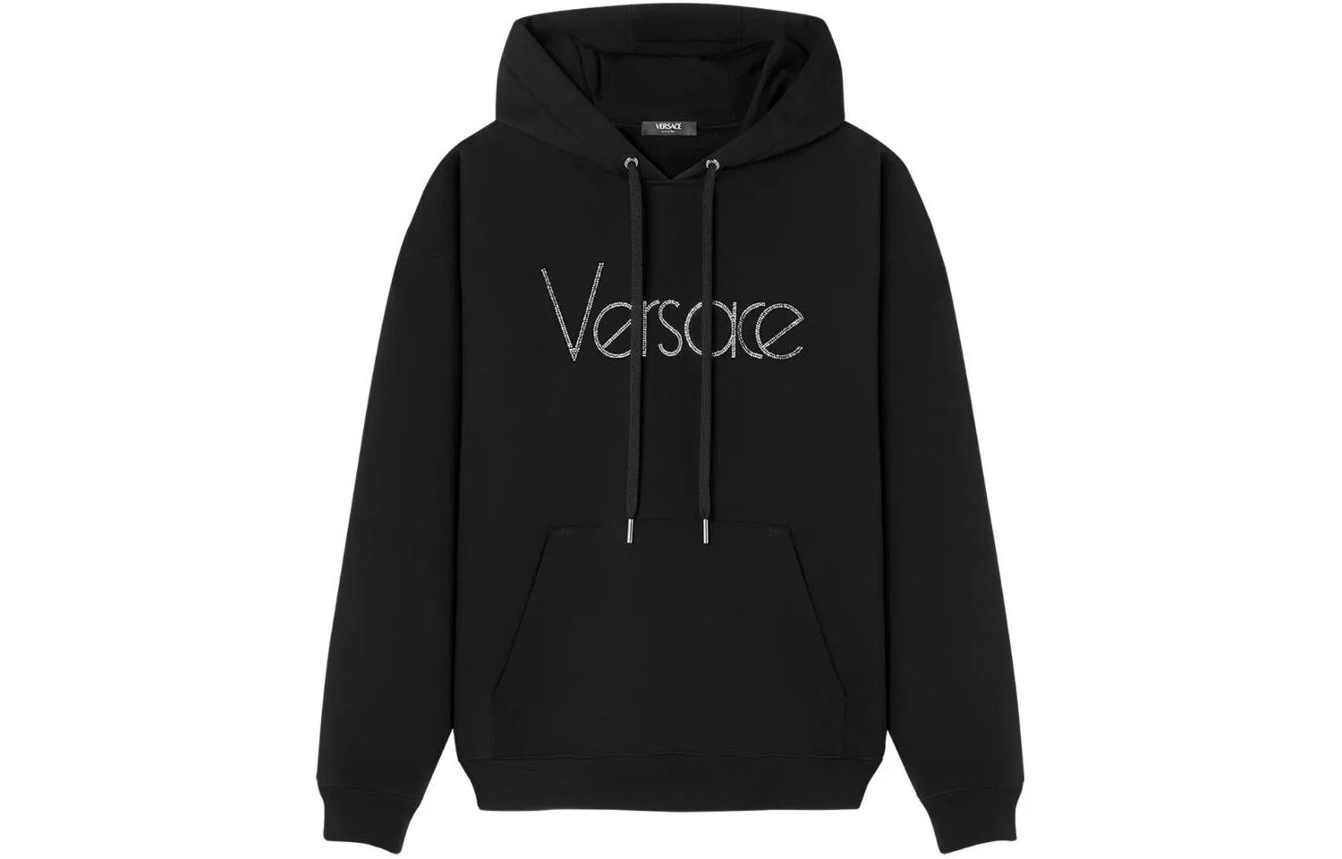 Худи с логотипом VERSACE черное