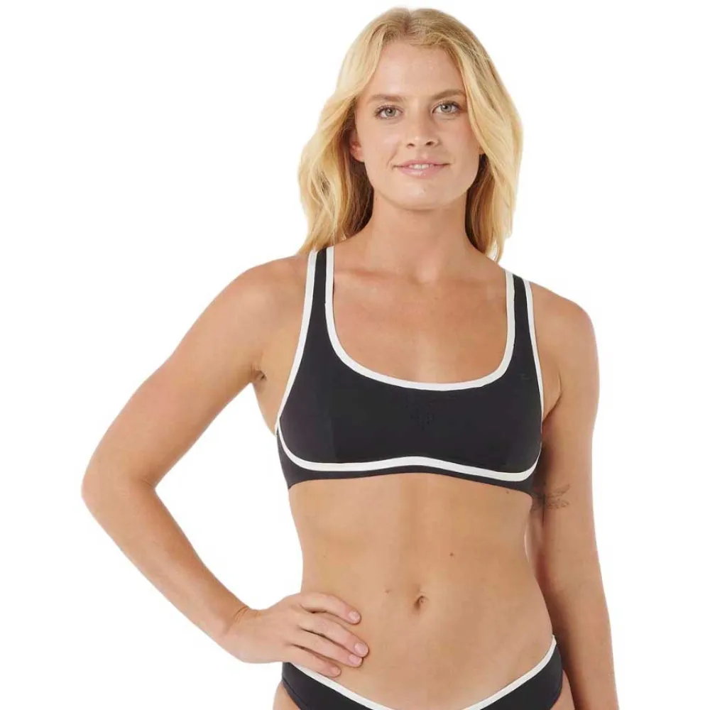 

Топ бикини Rip Curl Mirage Fusion Crop, черный