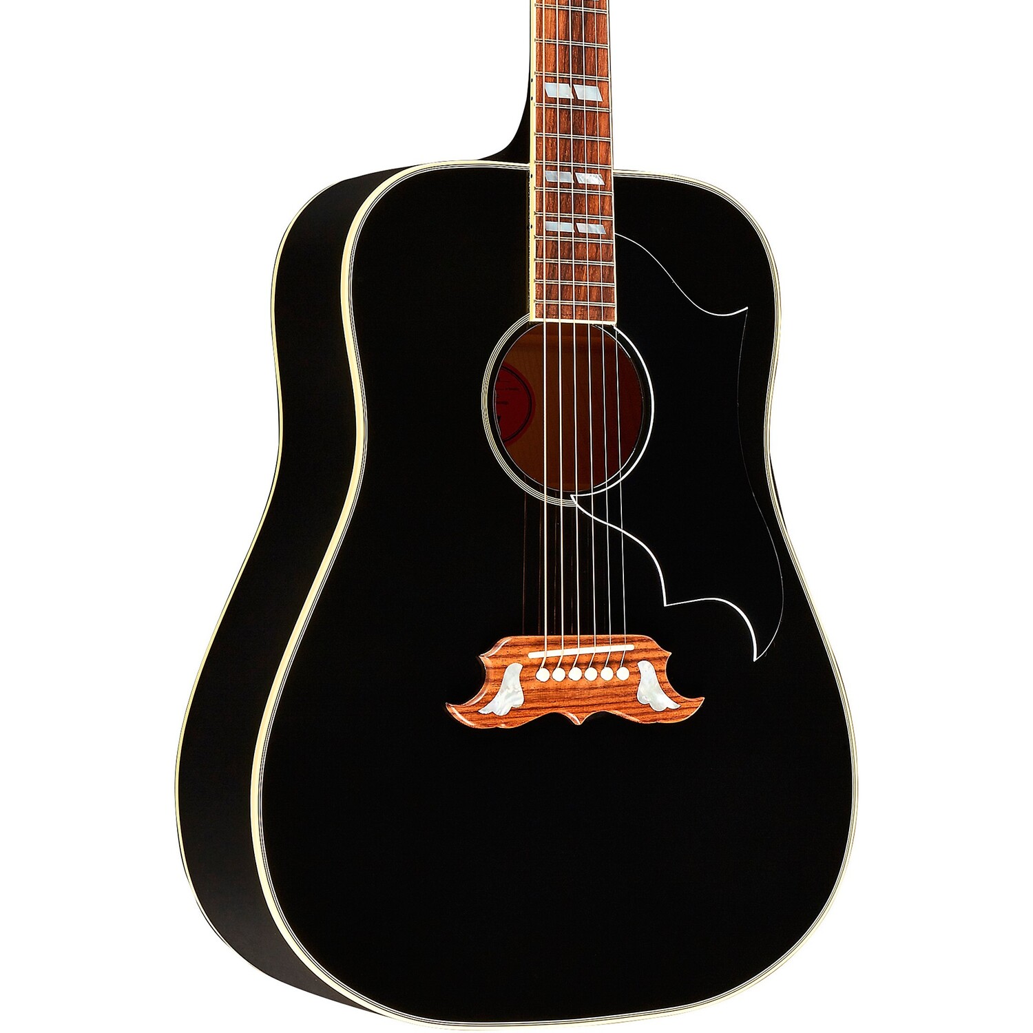 

Акустически-электрическая гитара Gibson Elvis Dove Ebony