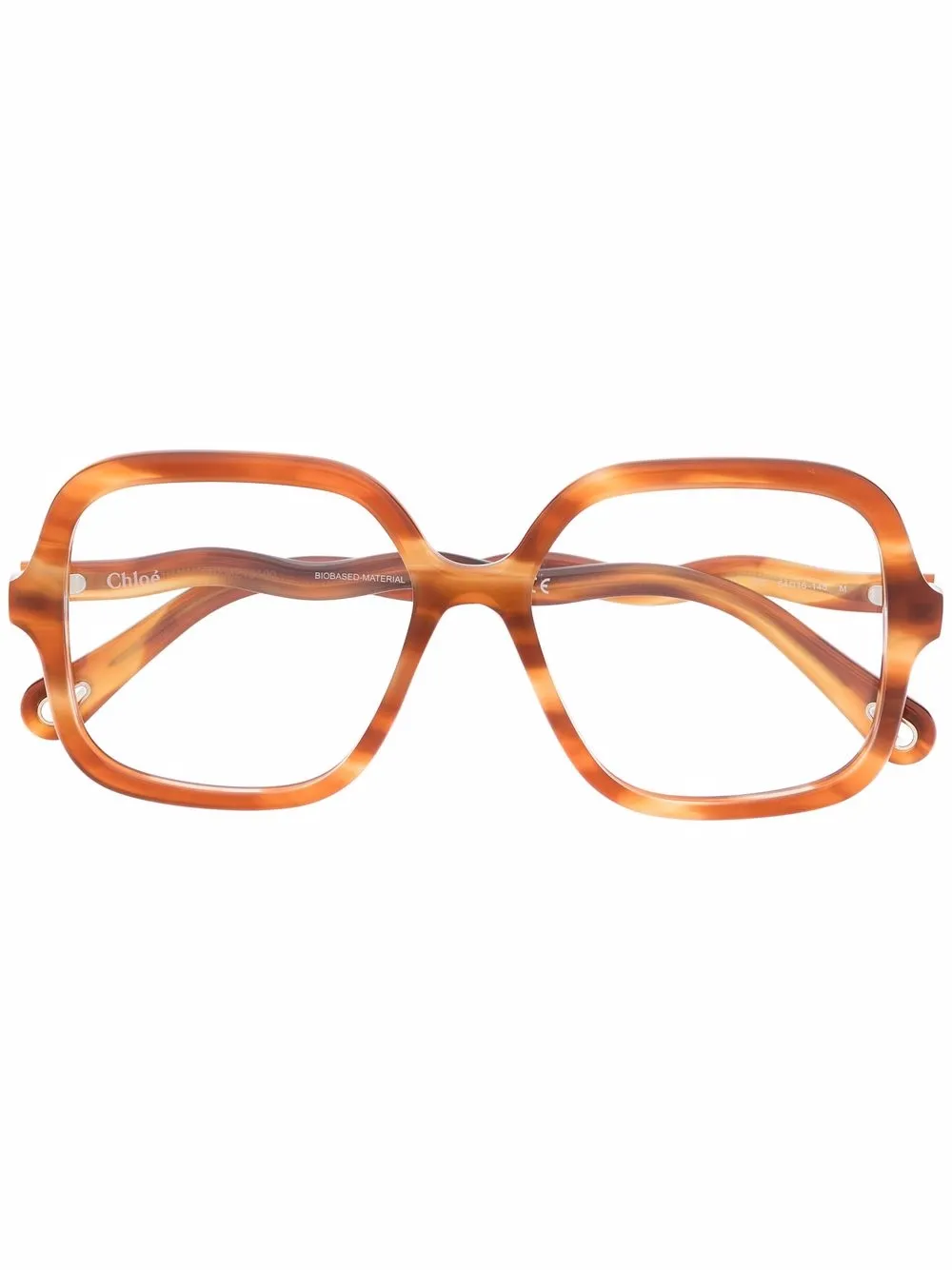 

Очки в массивной оправе Chloé Eyewear, нейтральный