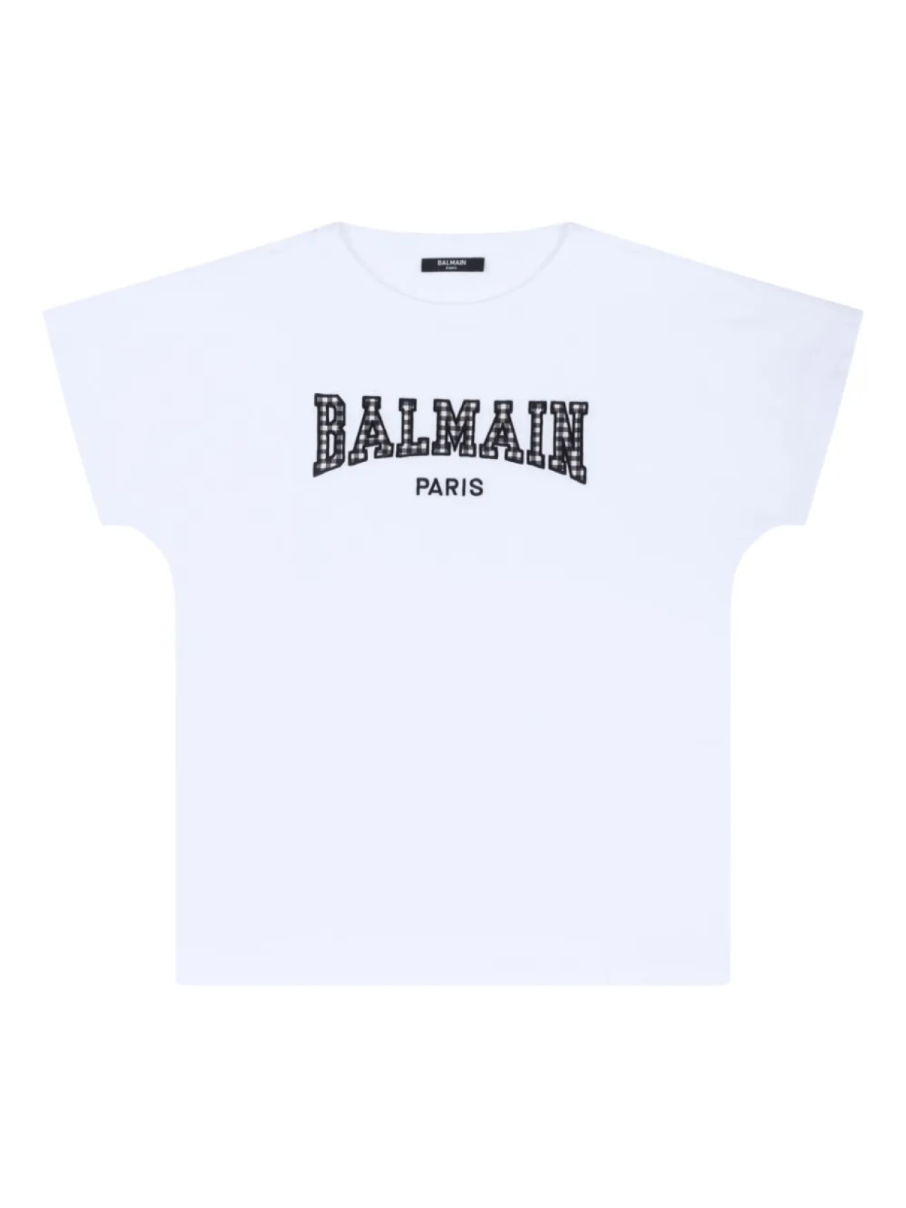 

Balmain Kids футболка с логотипом, белый