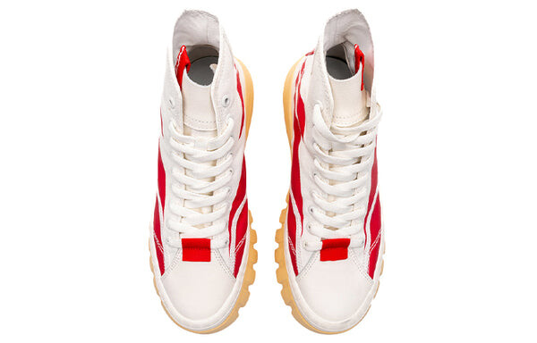 Массивные кеды с волнистым ботинок Li-Ning, белый — фото 3