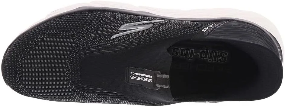 Мужские слипоны Skechers Performance Max Cushioning-Advantageous, белый/черный — фото 3