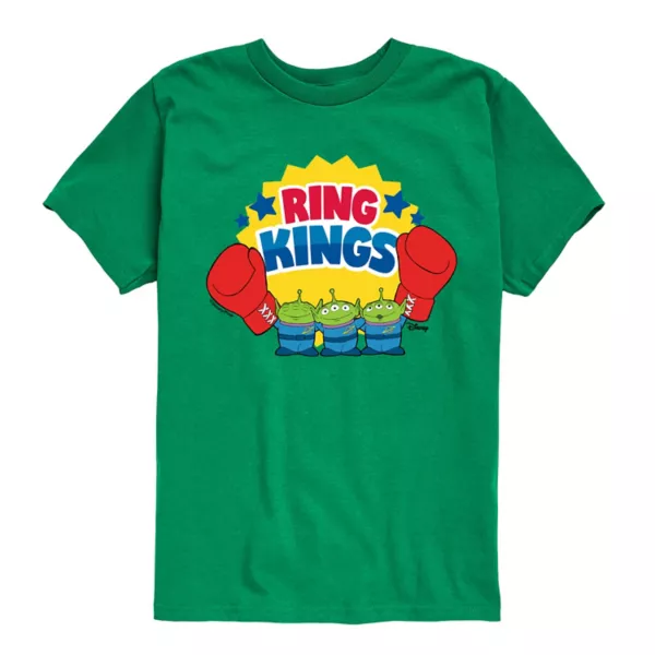 

Футболка с принтом "Пришельцы из истории игрушек" для мальчиков 8-20 лет Ring Kings Disney / Pixar, зеленый