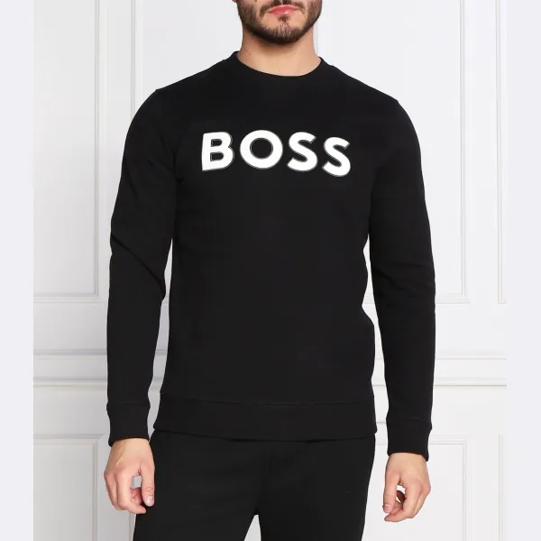 

Толстовка Welogocrewx стандартного кроя Boss, черный