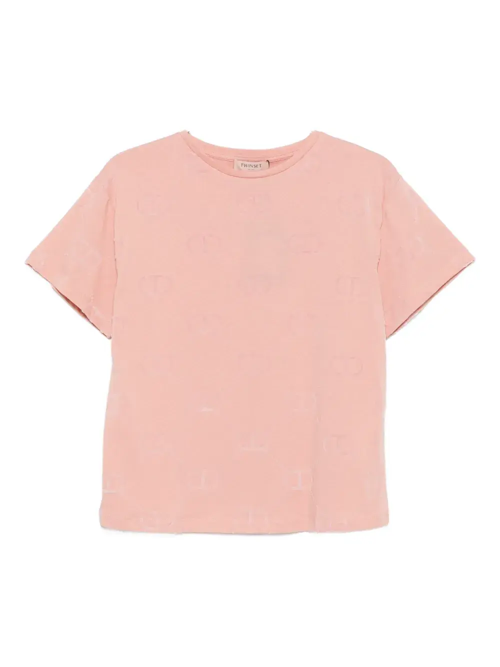 

Футболка с логотипом Twinset, розовый