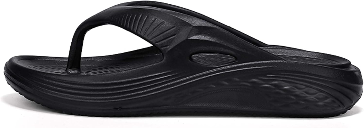 

Летние пляжные сандалии для улицы, удобные и легкие шлепанцы для прогулок летом Generic, черный