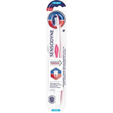 

Зубная щетка Sensitivity & Gums Soft для чувствительных зубов Sensodyne