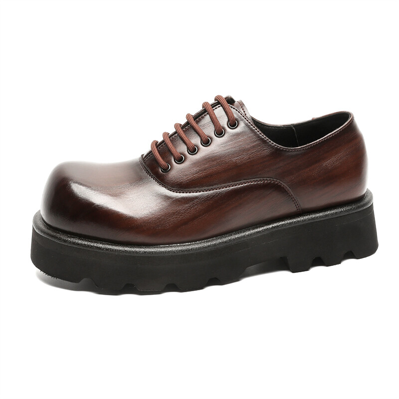 Туфли мужские Men"s Casual Men Low-Top V05, коричневый — фото 2