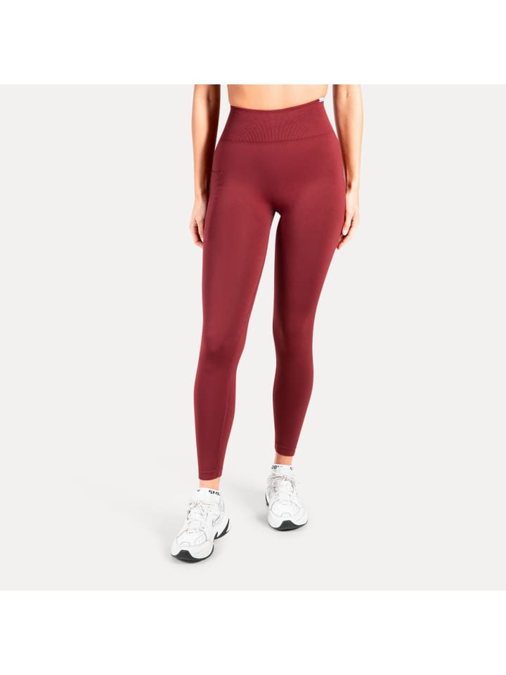 

Леггинсы Amaze Scrunch Pro Pocket Seamless в цвете Bordeaux SMILODOX