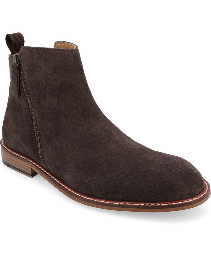 

Мужские ботинки Rami Tru Comfort из пеноматериала с молнией и простым носком Thomas & Vine, цвет Brown