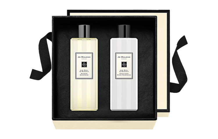 Набор шампуня и кондиционера unisex Jo Malone London, Three-Piece Set: Lime & Basil Shampoo 250ml+Hair Conditioner 250ml+UK Pear Hand Cream 30ml — фото 2