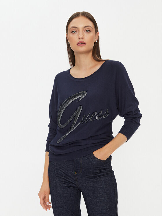 

Свитер обычного кроя Guess, синий