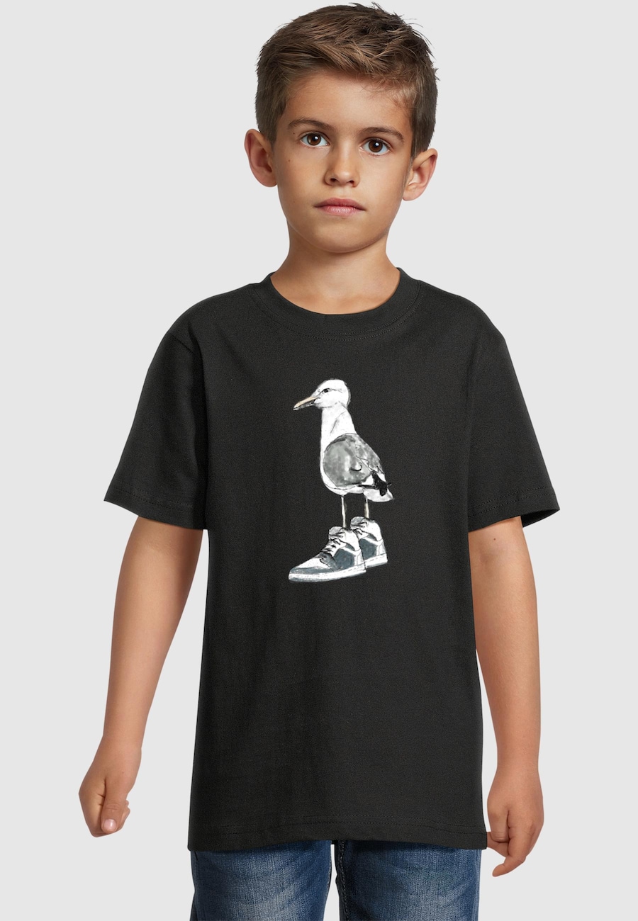 Рубашка Mister Tee The Seagull Sneakers, черный — фото 3