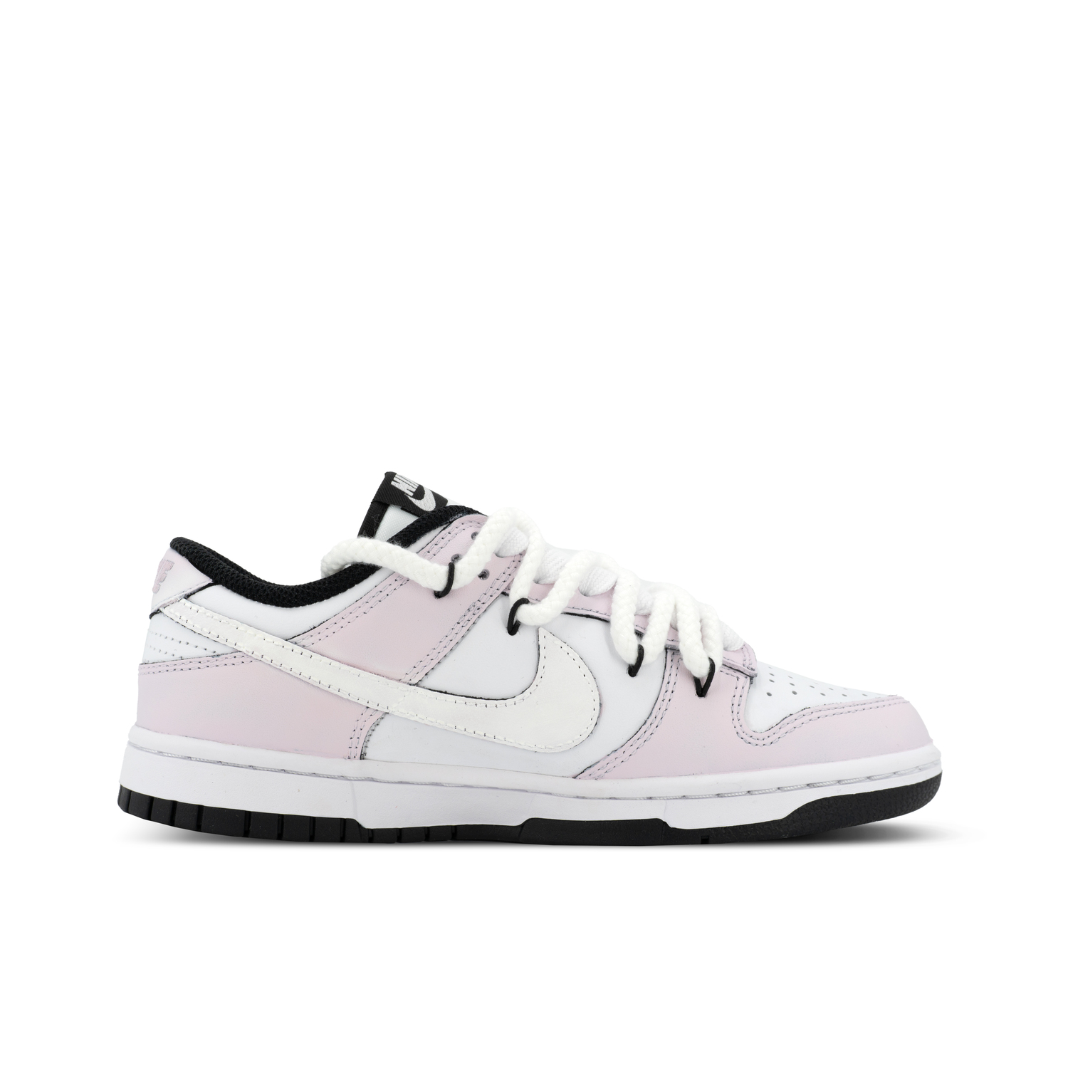 Кроссовки для скейтбординга Dunk Orangutan Mischief XJDD Cherry Blossom Mousse низкие унисекс Nike, белый/розовый — фото 2
