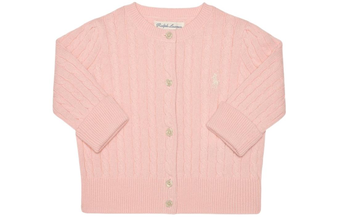 Свитер для младенцев и малышей Polo Ralph Lauren, розовый — фото 3