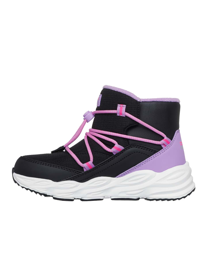 Кроссовки Low Turbo Tread-Winter Storm черного цвета Skechers — фото 2