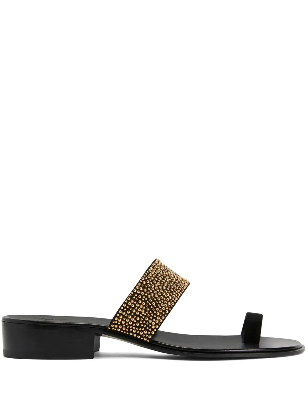 

Сандалии Emerick с заклепками Giuseppe Zanotti, черный