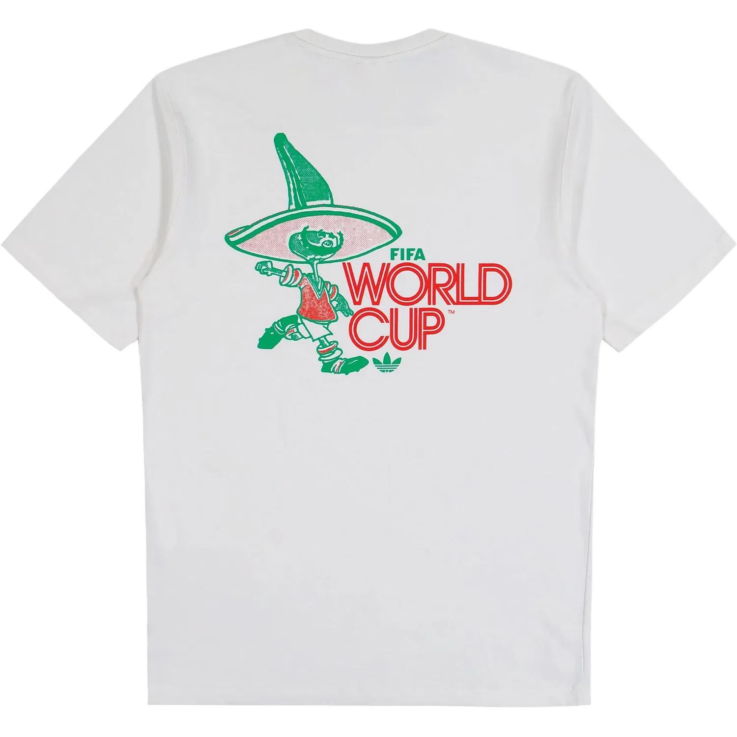 Футболка с принтом Pique Mascot Logo Adidas Originals, White — фото 3