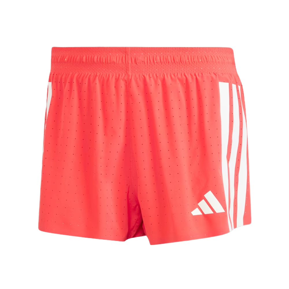 

С AdiClub Adizero Беговые шорты с разрезом Adidas, красный
