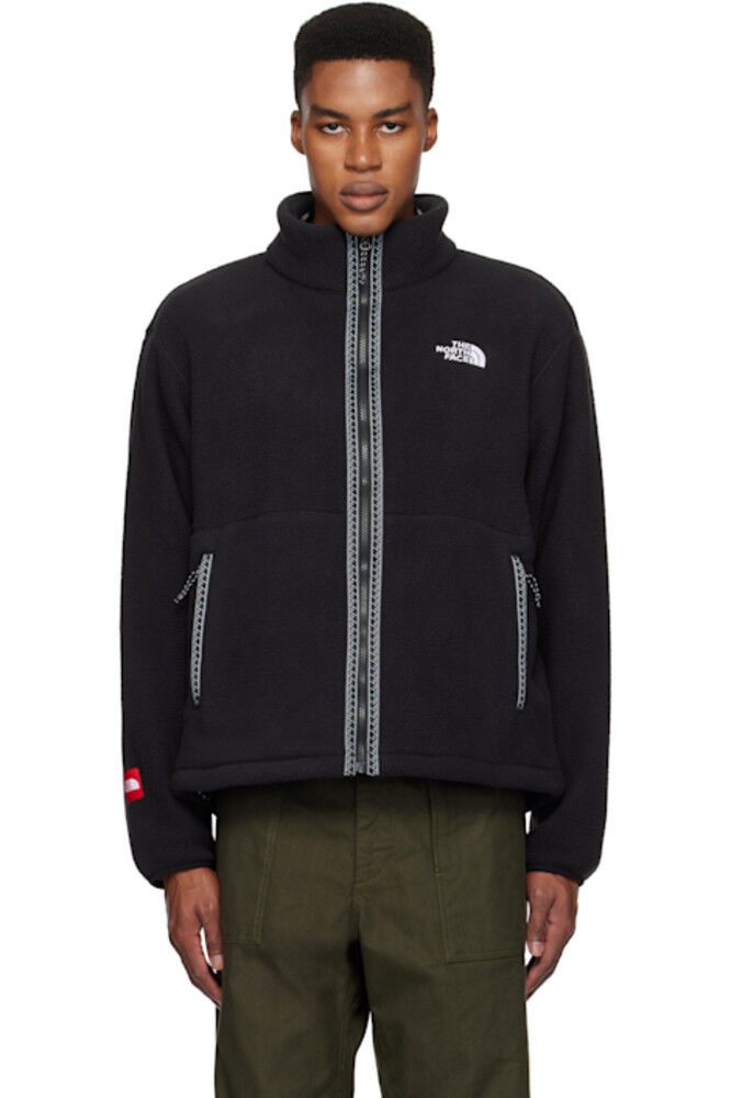 

Черная куртка Fleeski с застежкой-молнией «TNF» The North Face