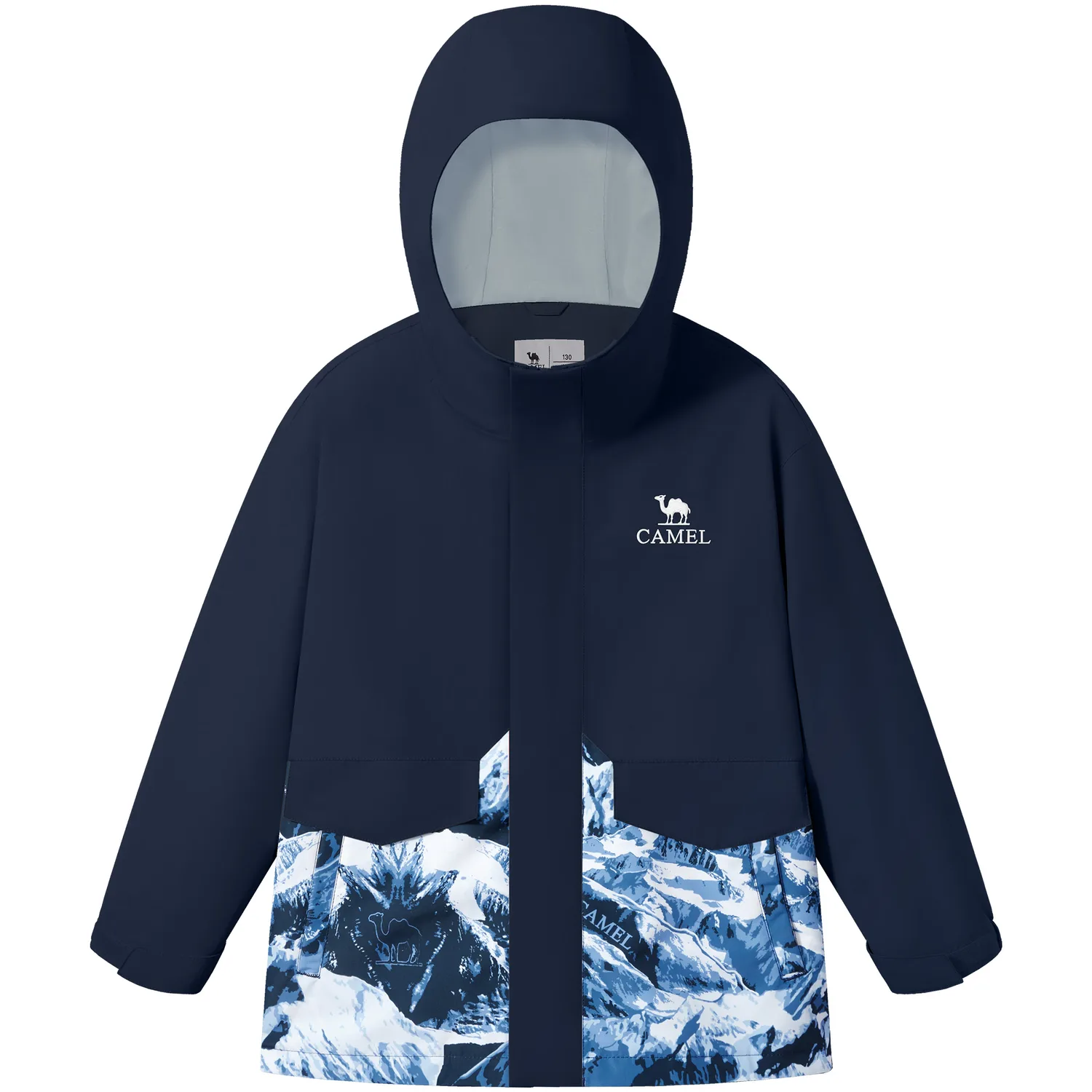Детская ветровка с капюшоном CAMEL, Ink Blue