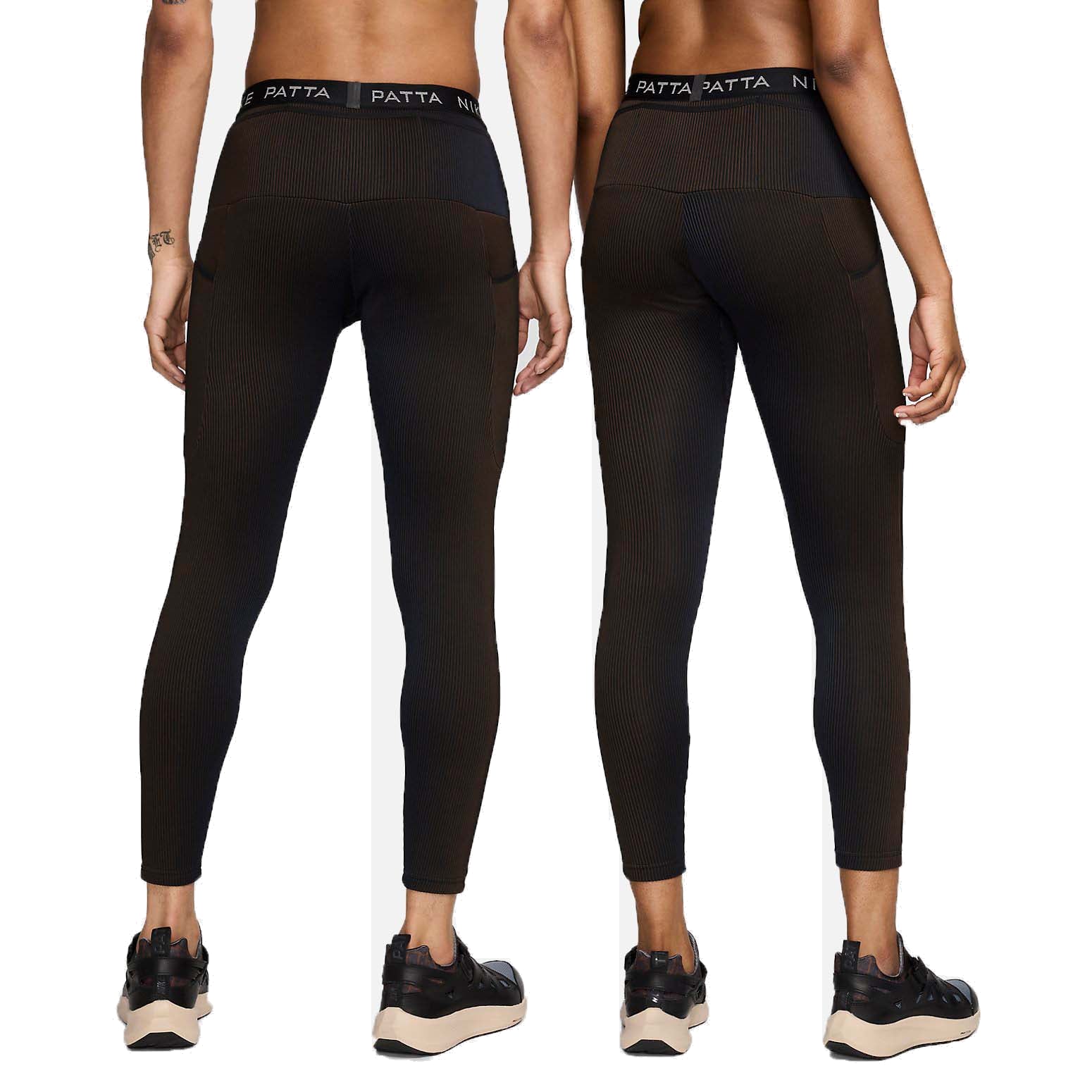 Леггинсы Nike x Patta Leggings (Asia Sizing) 'Black' — фото 2