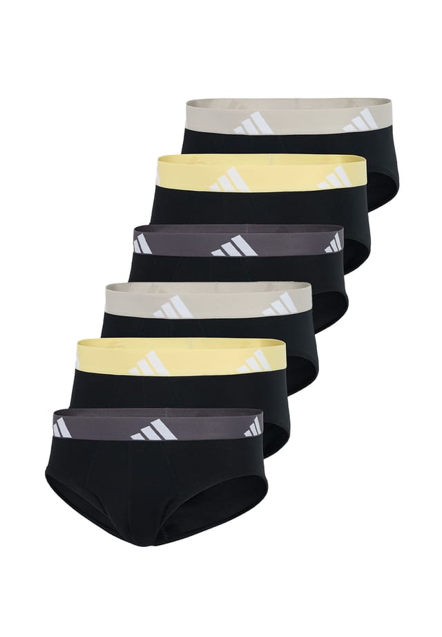 

Трусы / трусы комплект из 6 шт. активный flex хлопок Adidas, черный