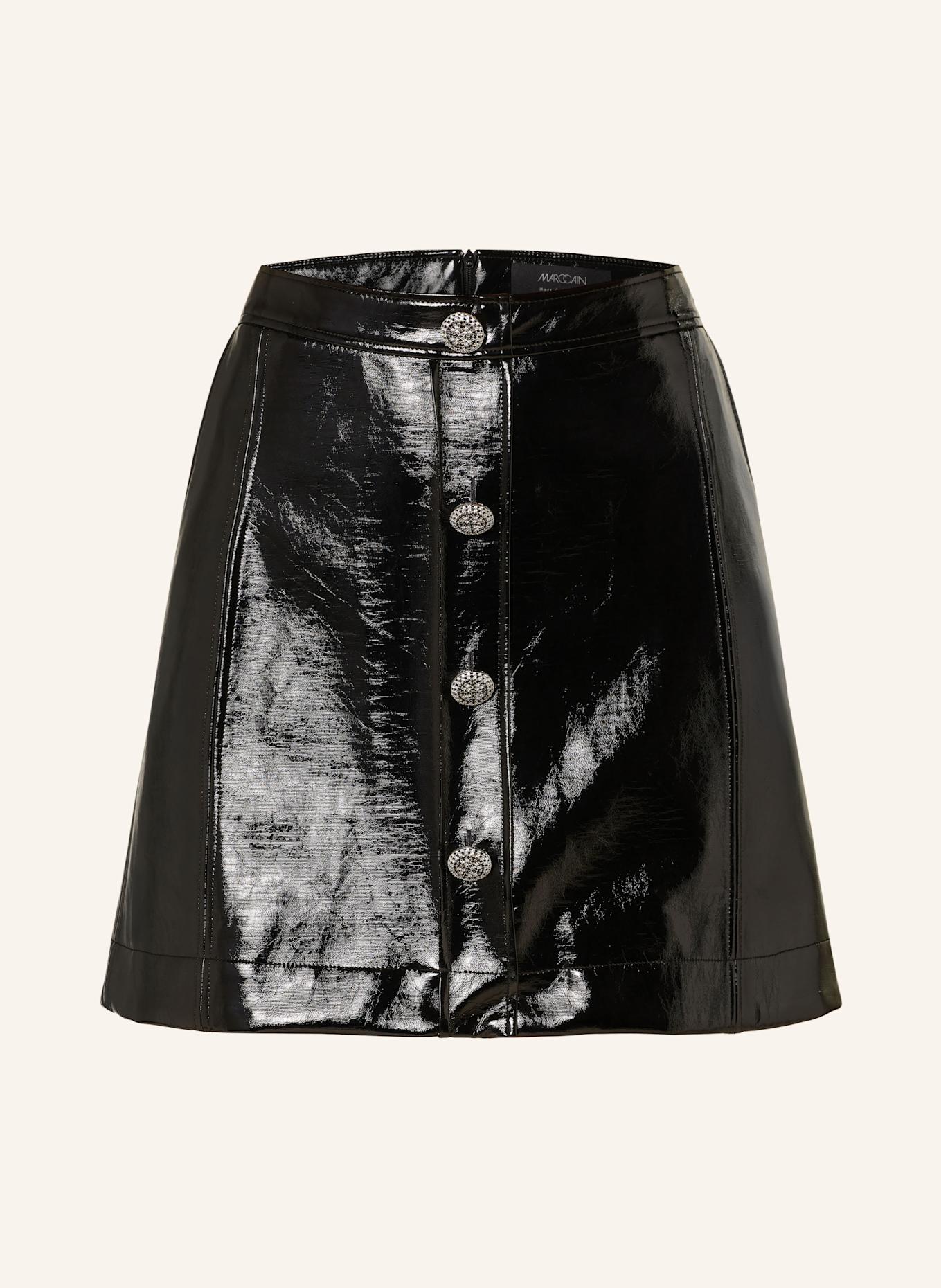 

Юбка из искусственной кожи Marc Cain, черный