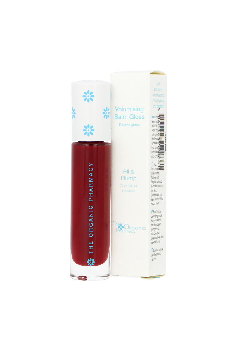

The Organic Pharmacy, Губная помада, бальзам для объема, красный, 5 мл