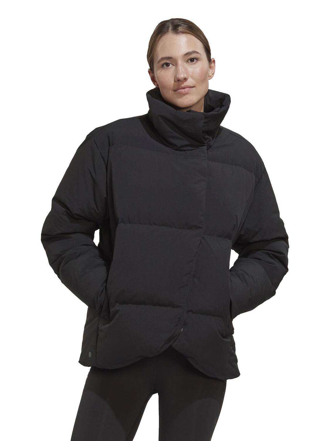 

Куртка Adidas Sportswear Big Baffle Down, черный