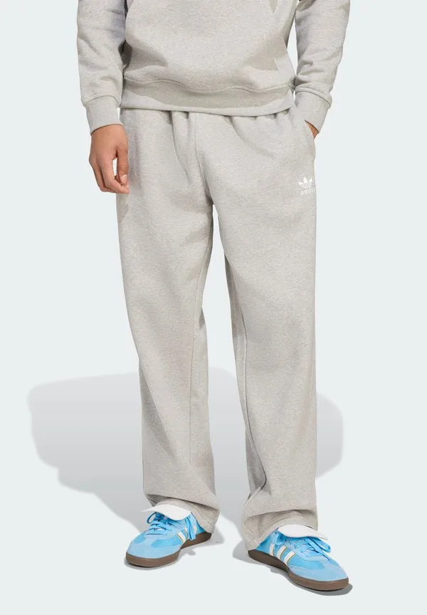 Свободные спортивные штаны унисекс Adidas Originals, Medium Grey Heather White