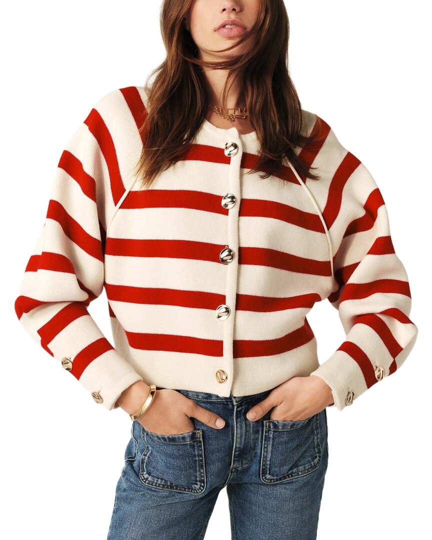 

Жилет ba&sh Massimo Wool-Blend Vest Ba&Sh, Rouge