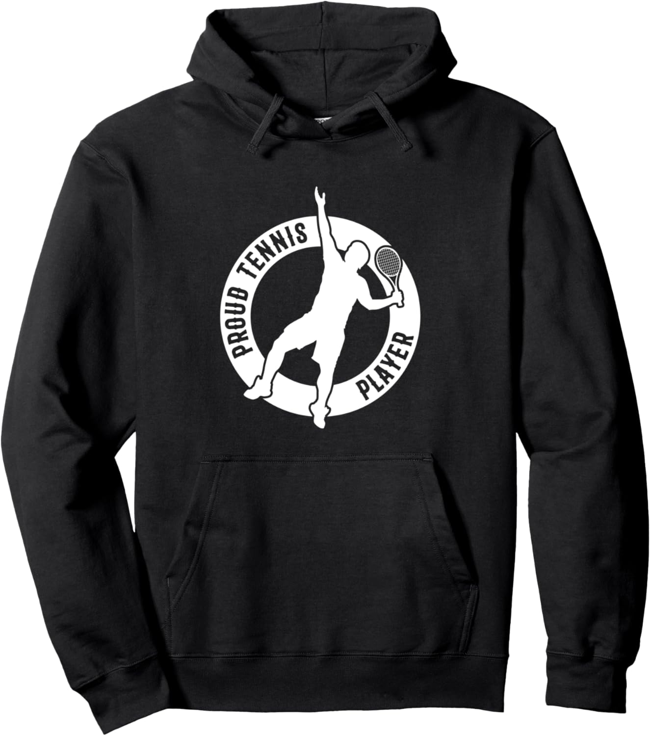 

Гордый теннисист - Теннисный спорт, толстовка с изображением теннисиста Tennis Sport Tennis Player, черный