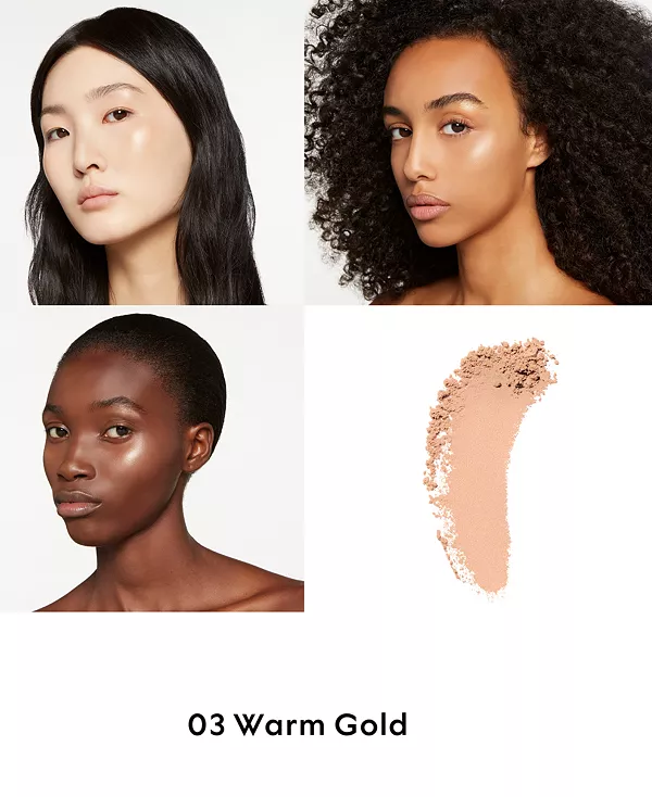 Многофункциональный хайлайтер с эффектом сияния Glow Gucci, 03 - warm gold — фото 4
