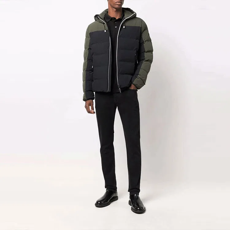 Пуховик EMPORIO ARMANI черный — фото 3