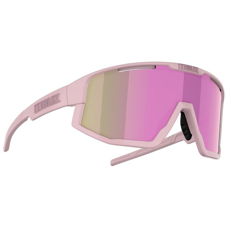 

Солнцезащитные очки Fusion матовые розовые коричневые розовые зеркальные Bliz