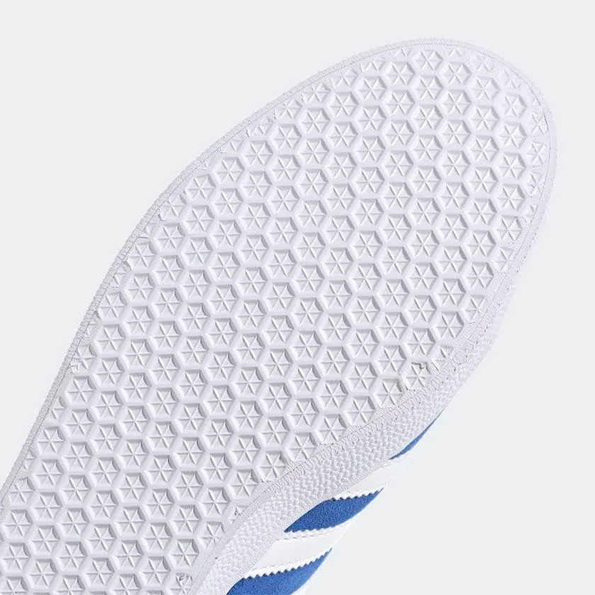 Мужские кроссовки Adidas Gazelle для зала, синий/белый/металлик — фото 2