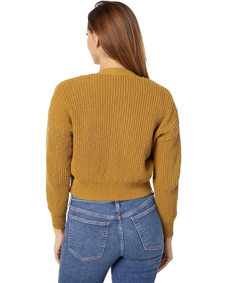 

Свитер Madewell Greywood Crop Cardigan Sweater, цвет Toffee