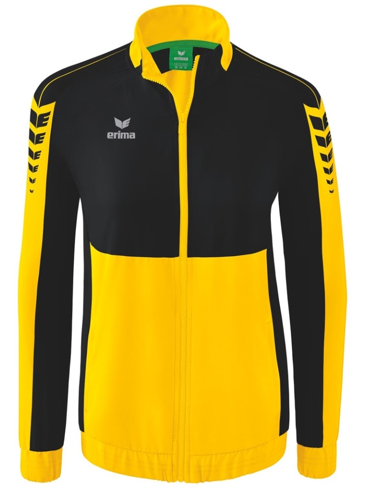 

Тренировочная куртка "Six Wings Presentation Jacket" желтого цвета erima