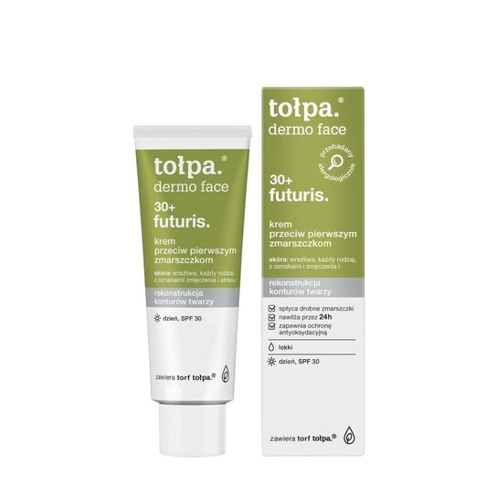 

Легкий дневной крем против первых морщин, SPF 30, 40 мл Tołpa, dermo face futuris 30+