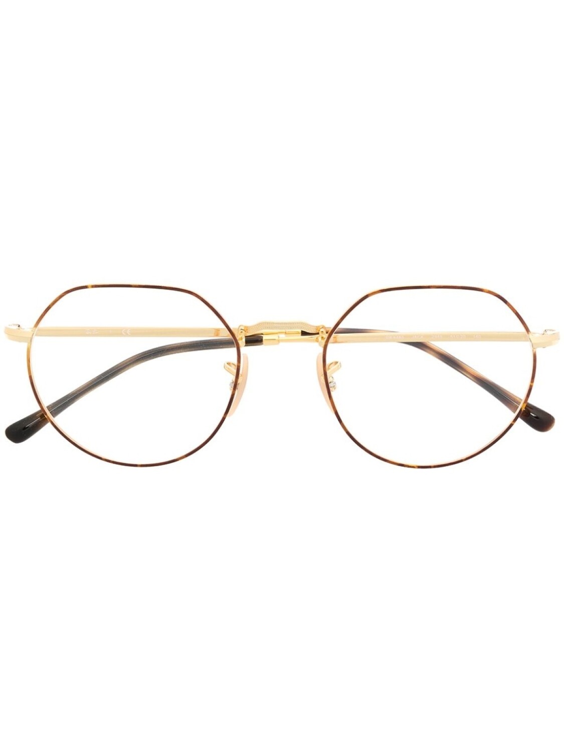 

Очки в круглой оправе Ray-Ban, золотой