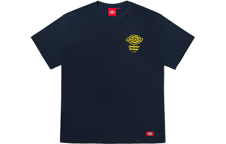 

Футболка унисекс темно-синяя Dickies, темно-синий