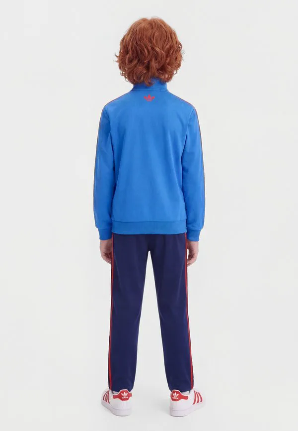 Детская толстовка firebird на молнии (унисекс) Adidas Originals, Blue/Semi Lucid Red — фото 2