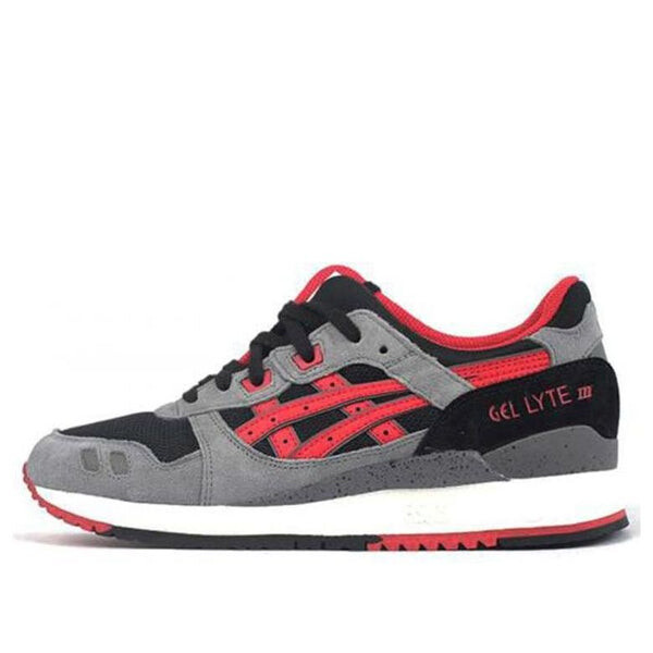

Кроссовки gel lyte iii классические красные Asics, черный