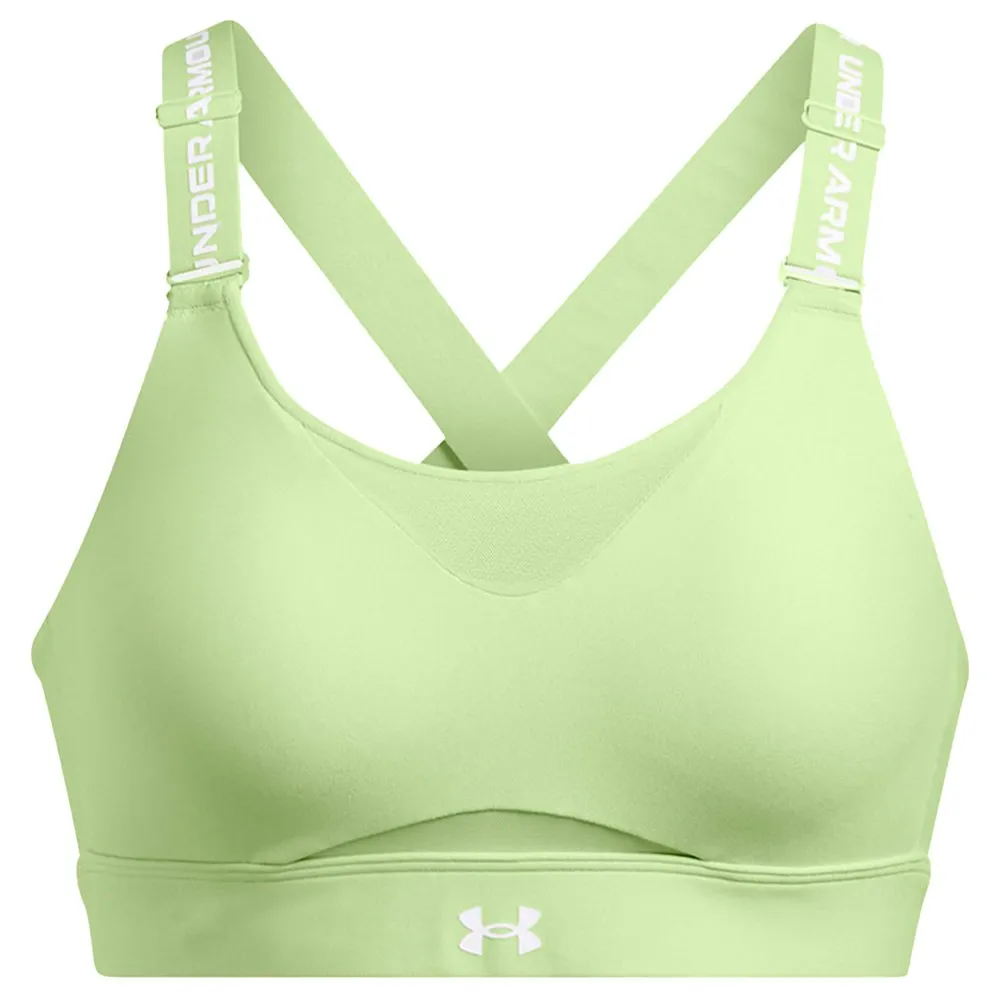 

Спортивный топ Under Armour Infinity 2.0 high support, зеленый
