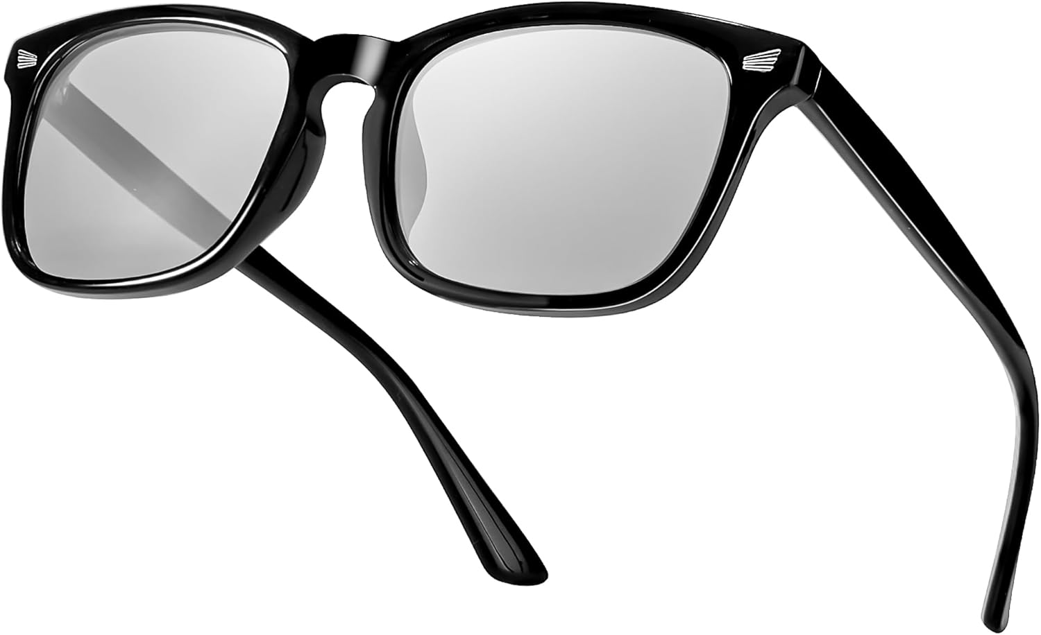 

Классические квадратные солнцезащитные очки для вождения с легкими тонировками, подходящие для женщин и мужчин, с антибликовым поляризованным покрытием, серые, с легкими тонировками, для рассвета/сумерек SIPHEW, B2-black/Grey