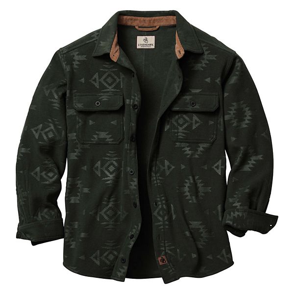 

Мужская флисовая рубашка heavyweight navigator Legendary Whitetails, Forest Embossed